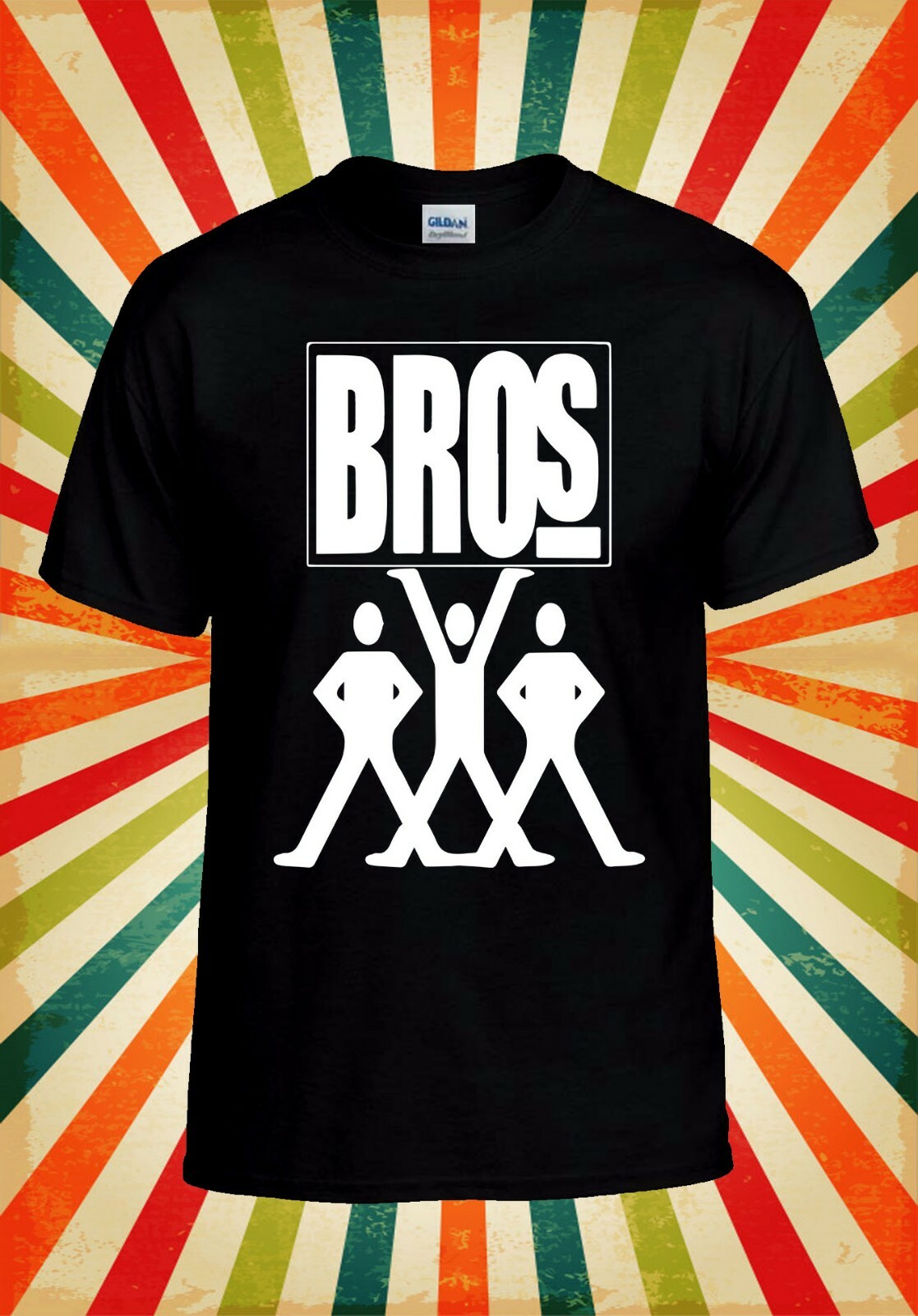 Bros Tour Singer Concert Funny Retro Men Women Vest Tank Top Unisex T Shirt 2237