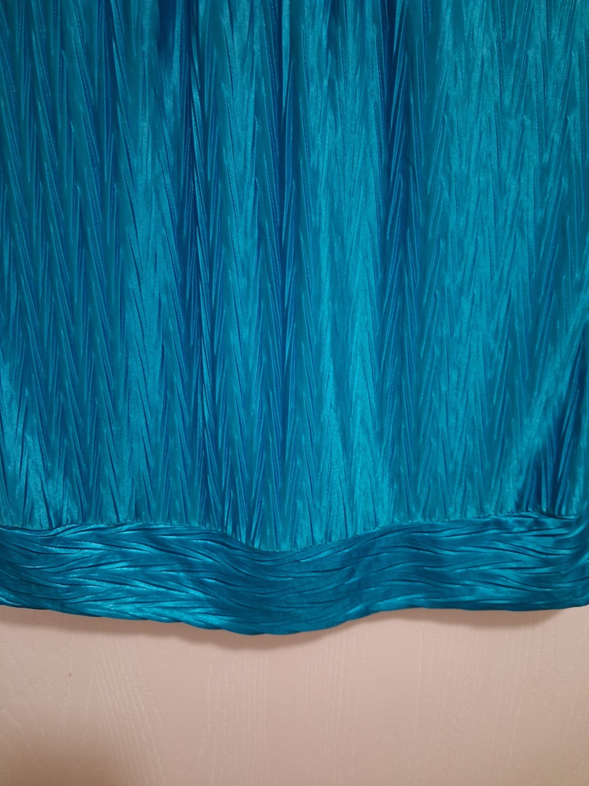 Heart Soul Teal Studded Crinkle Tank Top Medium Y2K Boho Festival Western Chic