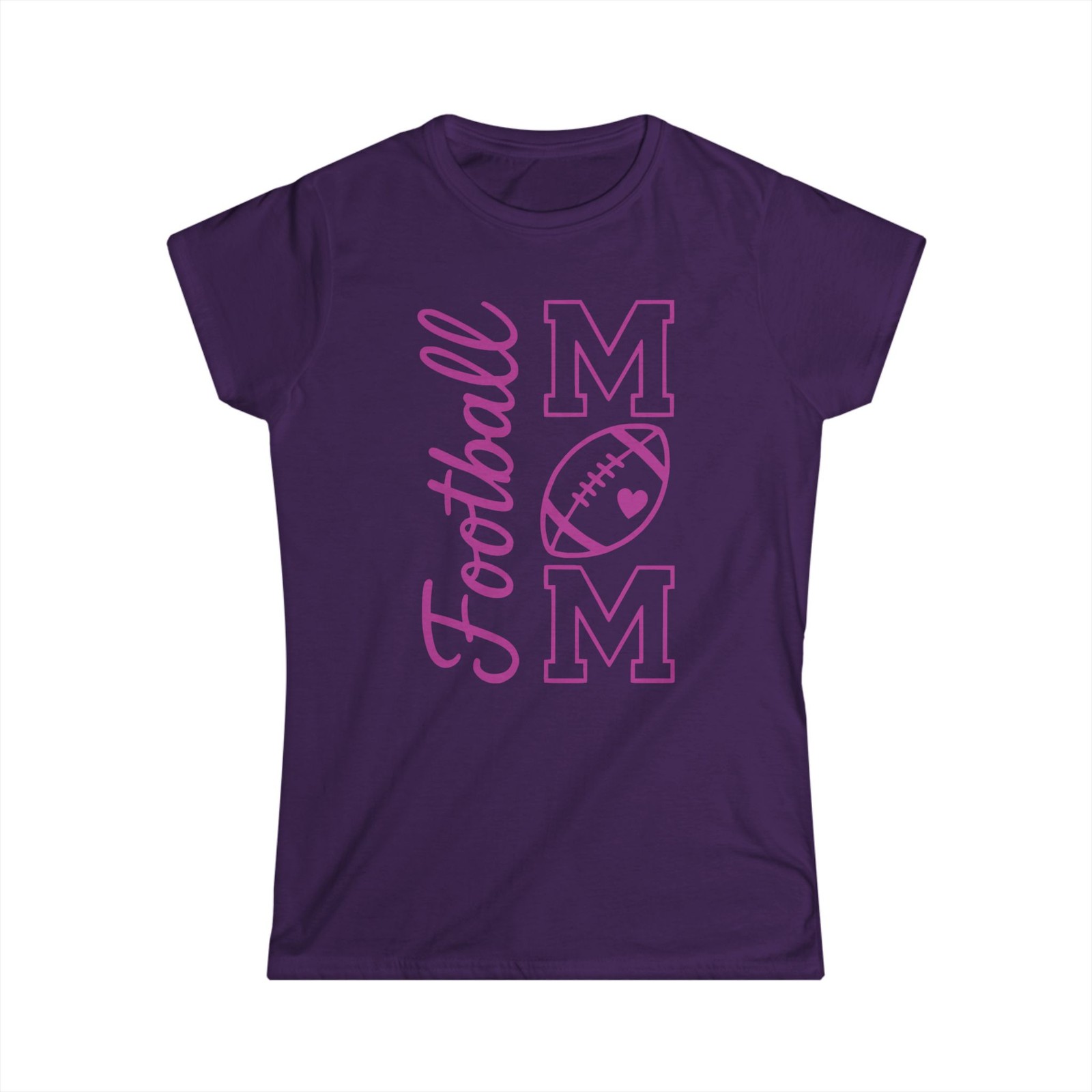 Football Mom Tee, Casual Women’s Shirt, Game Day Apparel, Gift for Mothers