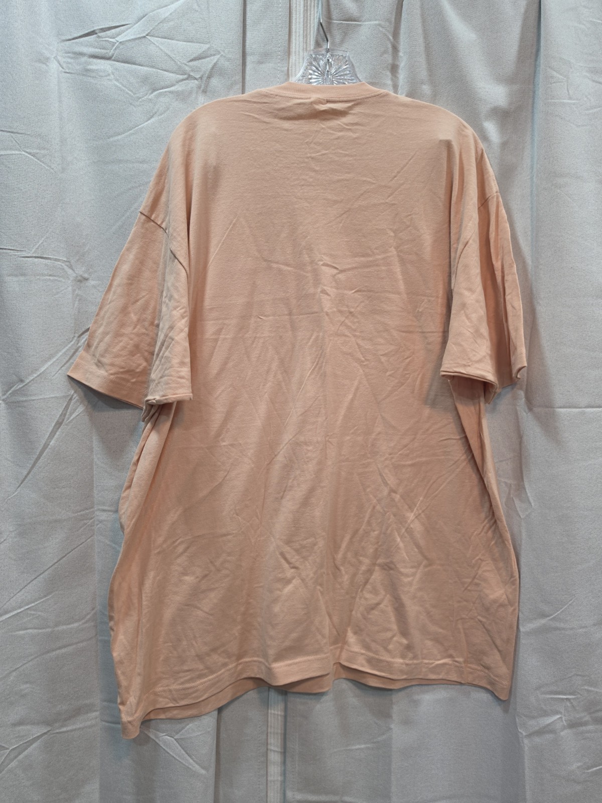 Retro Style Cat Lover Peach Pink Color T-Shirt Womens Size XXL