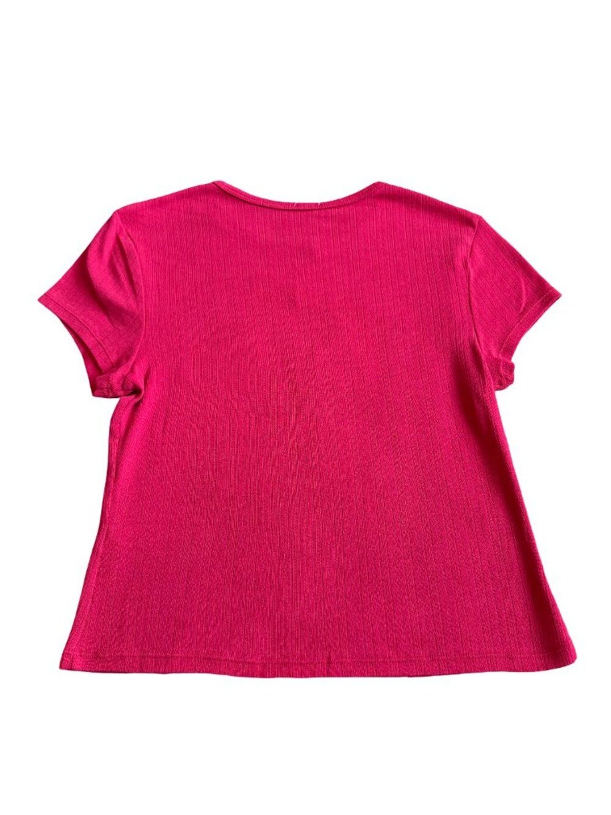 Intimately Free People Lipstick Red T-Shirt Top Blouse Stretchy Size Large NWT