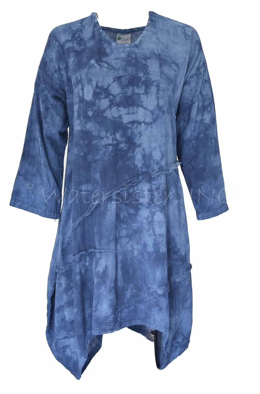 WATERSISTER Cotton Gauze DIVA Tunic Balloon Top 1(M/L/XL) 2(1X/2X) oh my COLORS