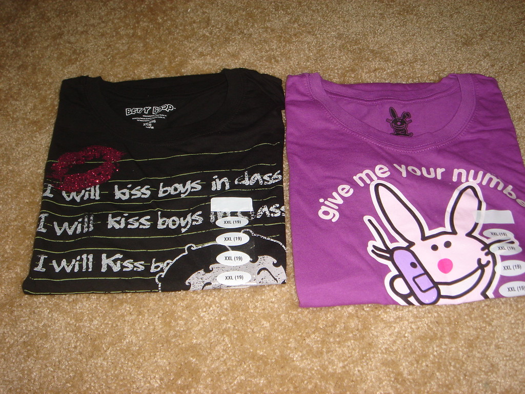 Juniors Womens Tee Shirts Size XXL (19)