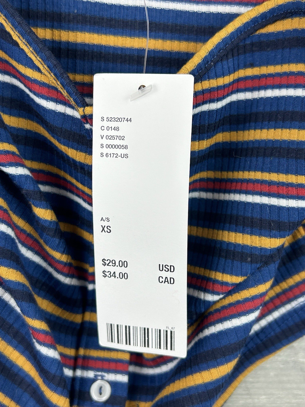 Urban Outfitters Project Social T Women’s XS Cropped Tank