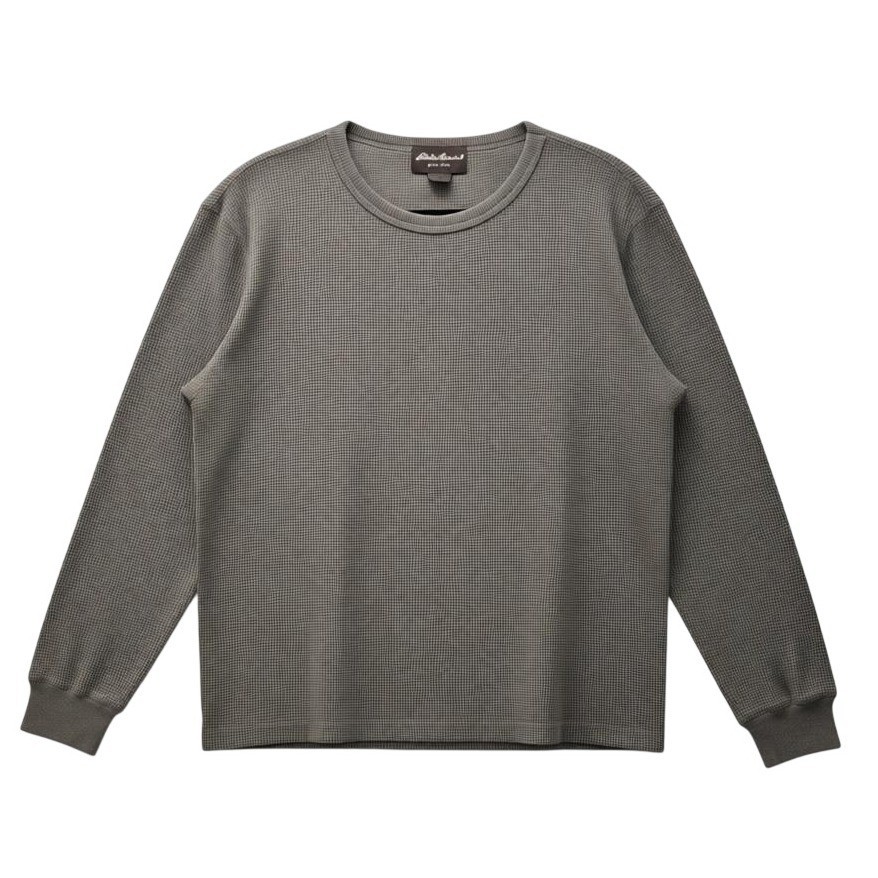 Eddie Bauer Waffle Knit Thermal Shirt Small Baselayer Winter Warm Gorpcore Comfy