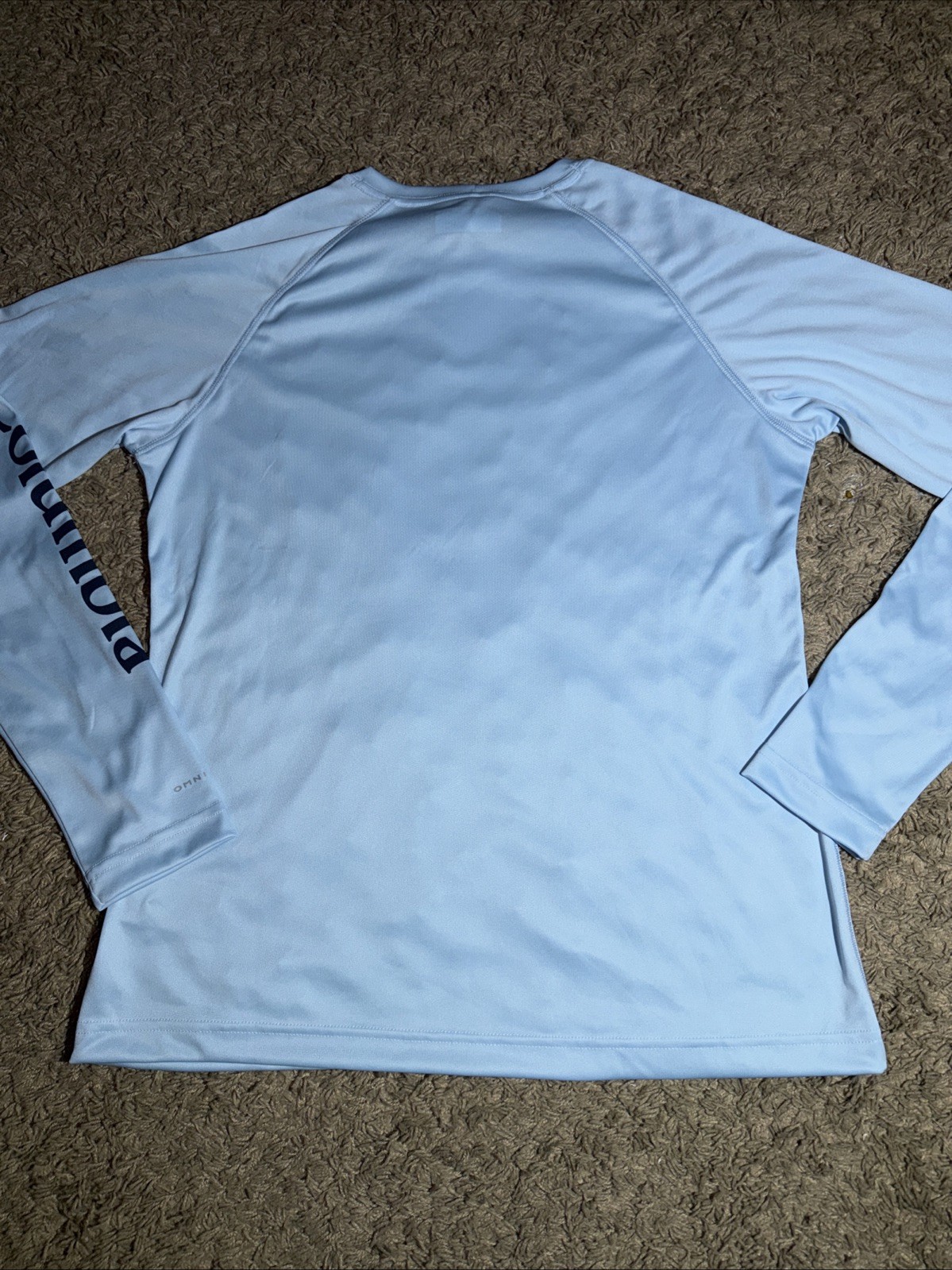 NEW Women’s Columbia Omni-Shade Blue Long Sleeve Sun Tee Shirt Size Medium