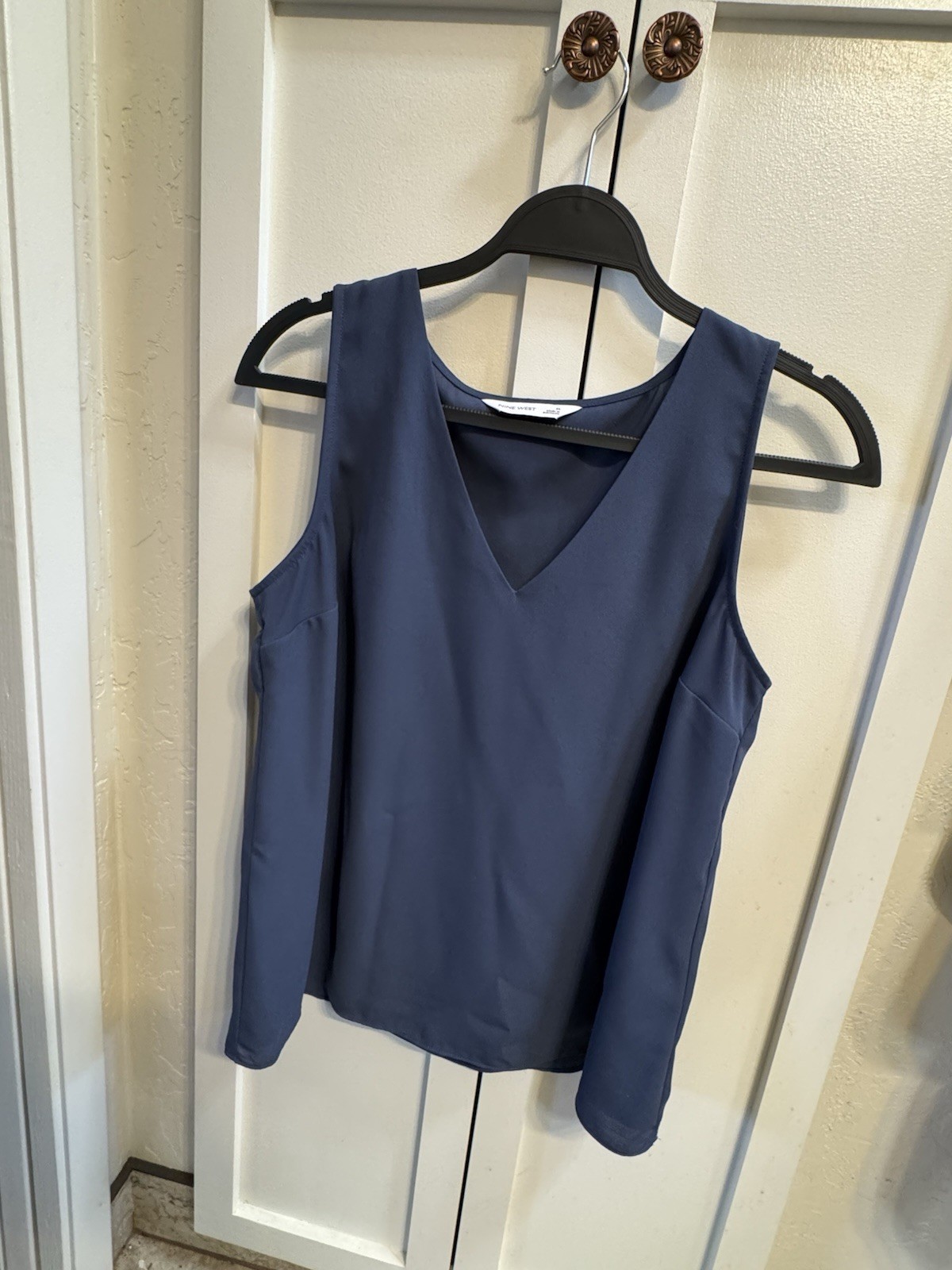 Nine West Women’s V-Neck Blouse, medium