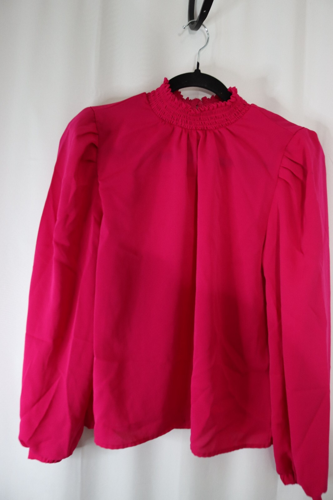 Melloday Pink Long Sleeve Top Size Medium Polyster (10)