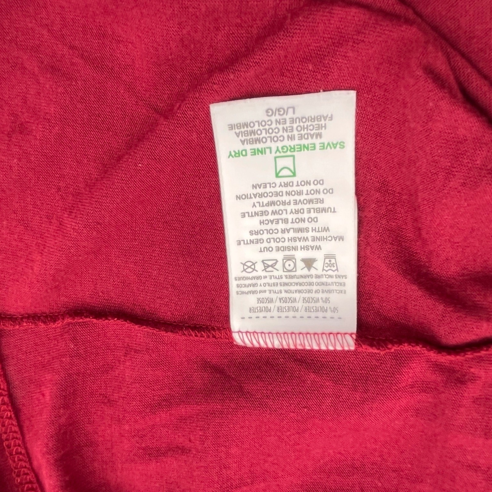 Majestic Washington Redskins Football T-Shirt Womens Large Burgundy Gray KFHB