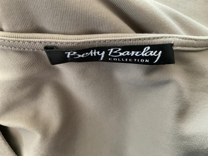 Women Betty Barclay shirt grey viscose 40/L/48