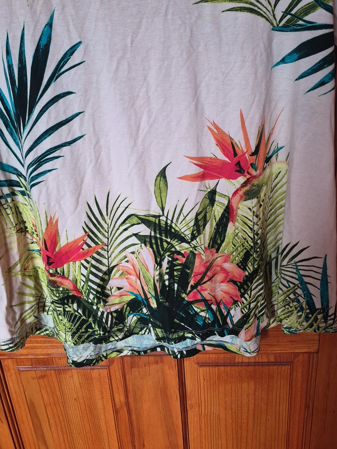 JM Collection Woman Summer Vacation Blouse Tunic Size 3X Rayon Stretchable NWT