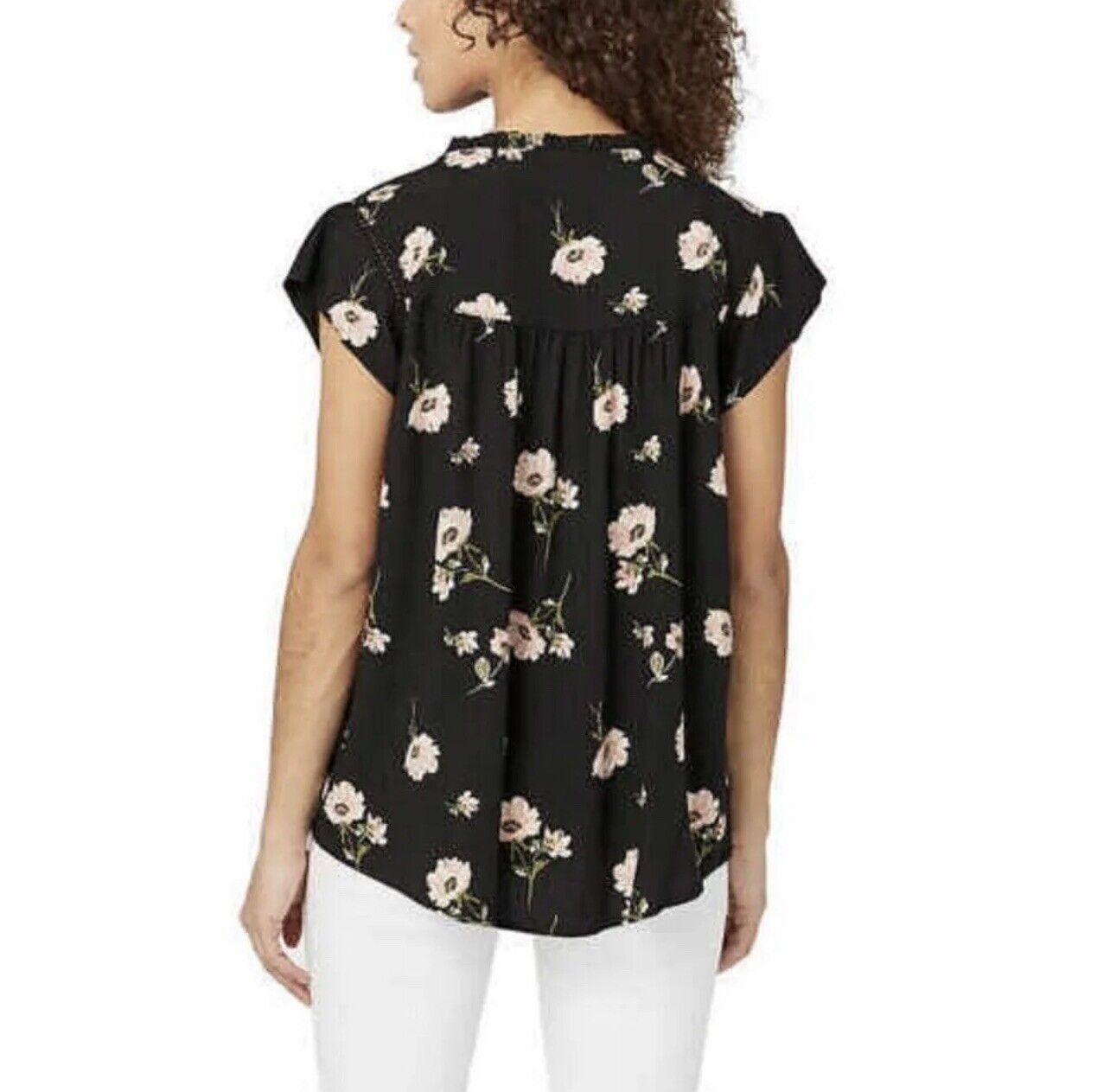 Buffalo David Bitton Women’s Flutter Sleeve Top