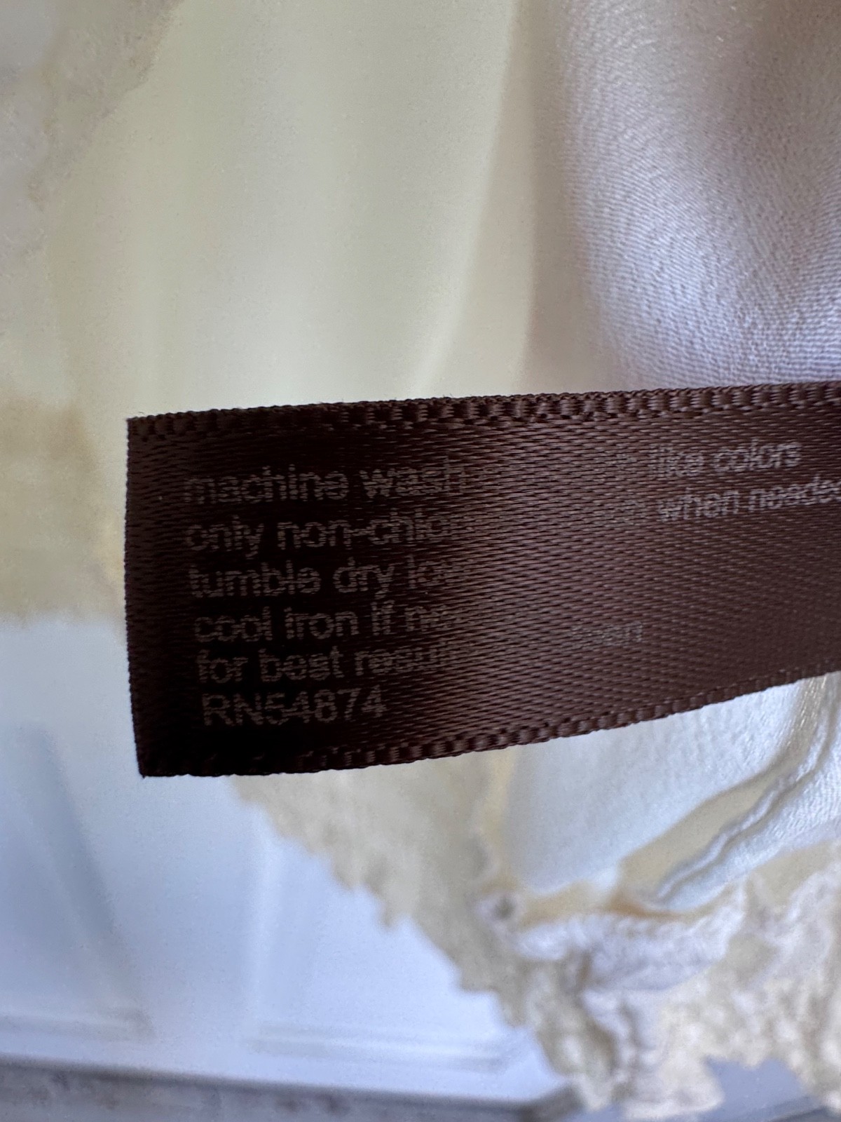 NWT The Limited Womens Ivory Semi-Sheer Peasant Blouse XS Cinched Hem Career