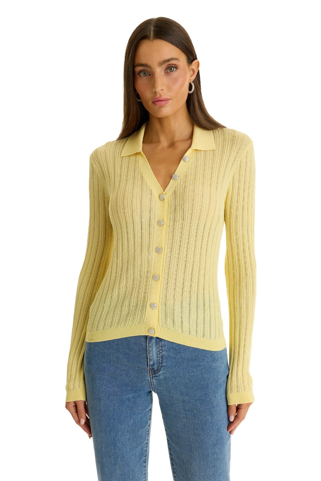 Karolina Polo Shirt Sunshine Yellow THE NOLI SHOP