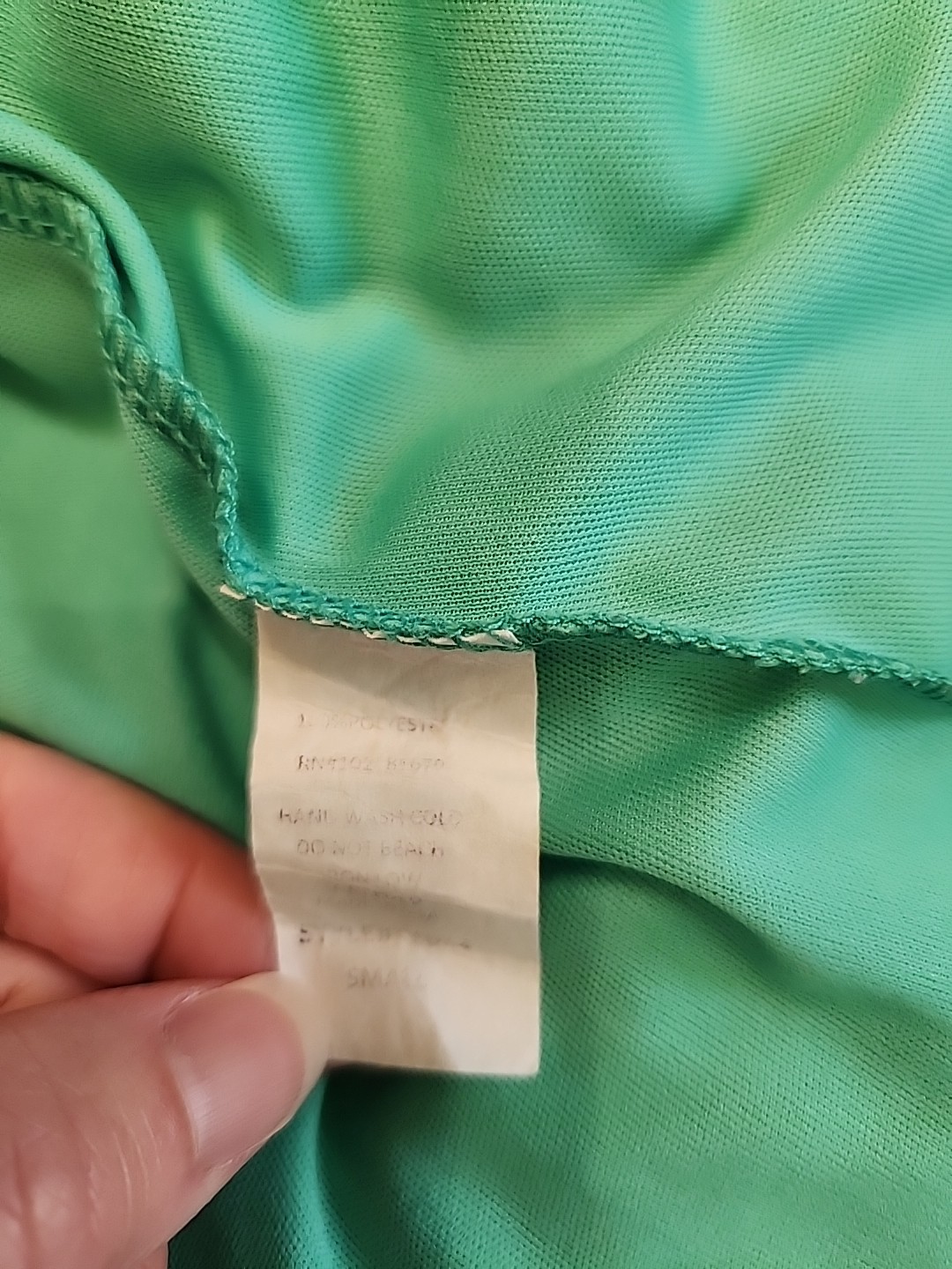Windsor Green Cold Shoulder Sleeve Top Womens Size S Chest 34 Lined 223-36009