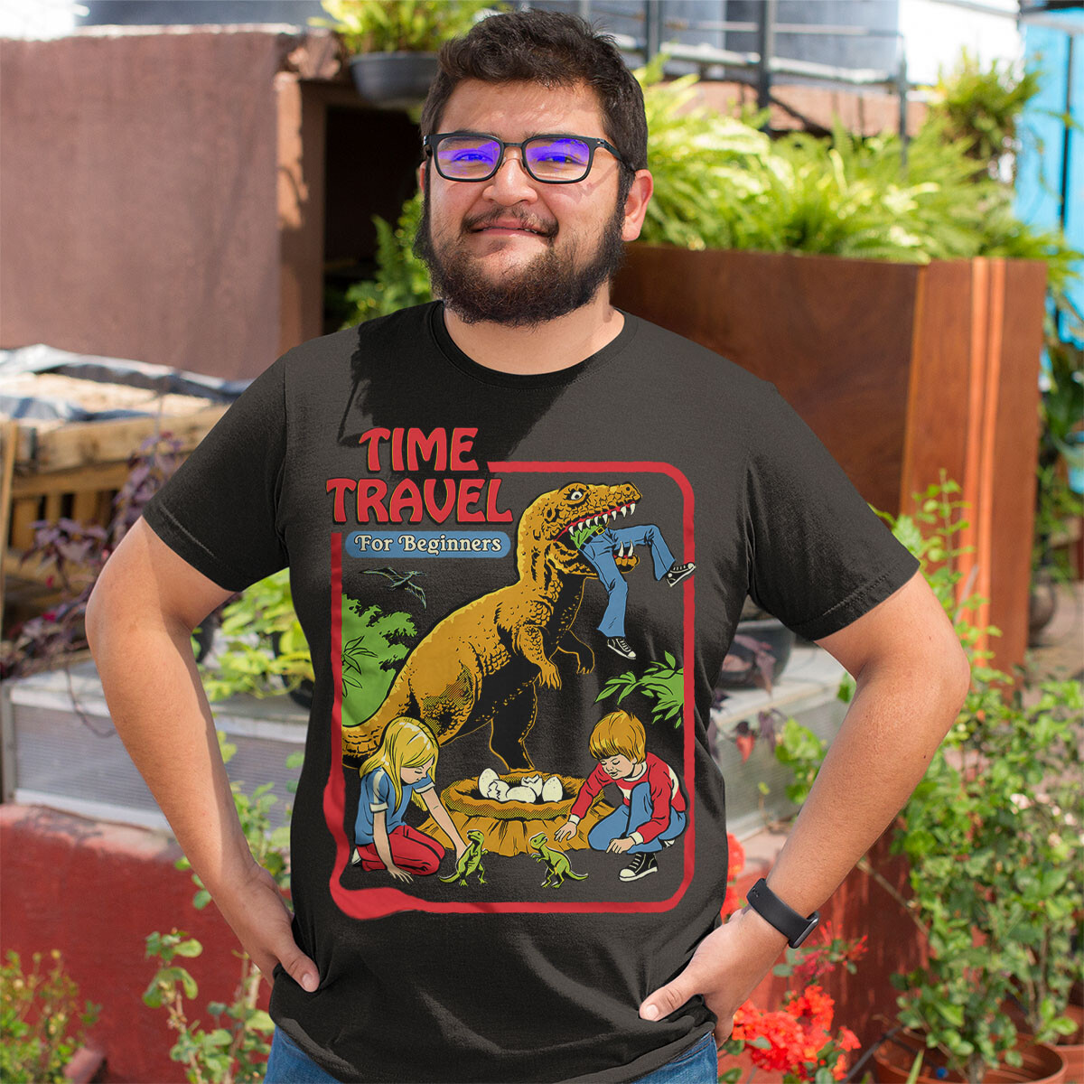 Time Travel for Beginners 90s Sci Fi T Shirt #SR#T433