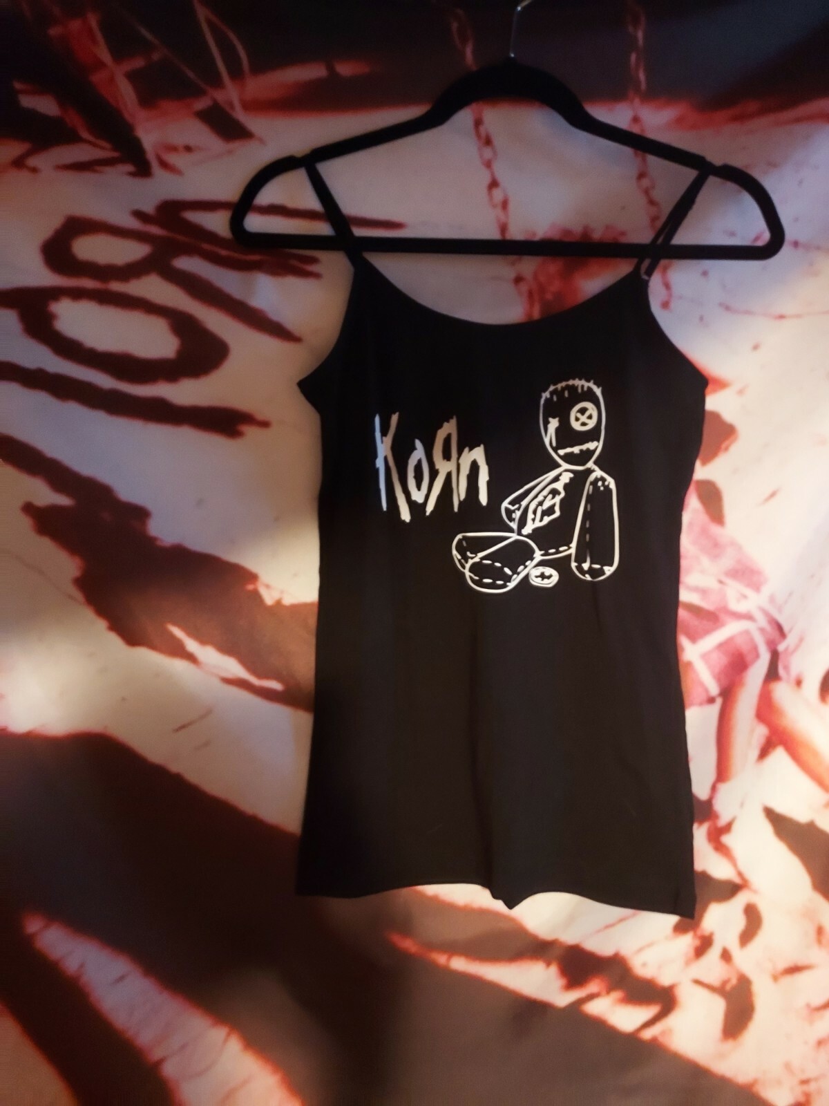 Korn Tank Top korn shirt mettalic xs S, m , l & xl
