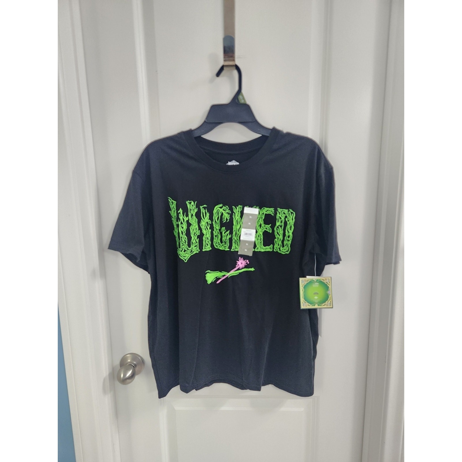 WICKED Logo Graphic Tee in Black Sizes S, M, L, XL