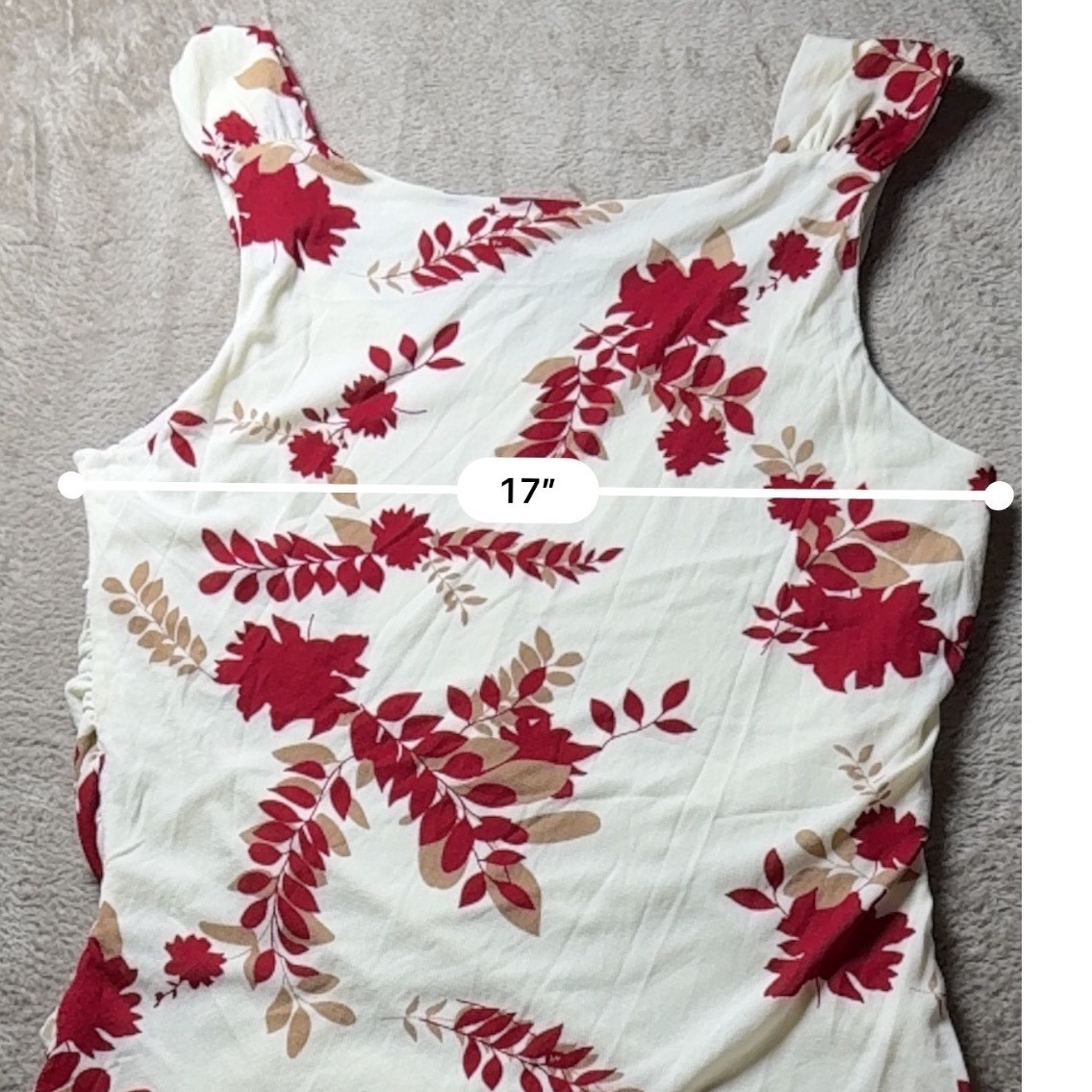 Classiques Entier XL Floral Mesh Ruched Sleeveless Top Romantic Office Siren
