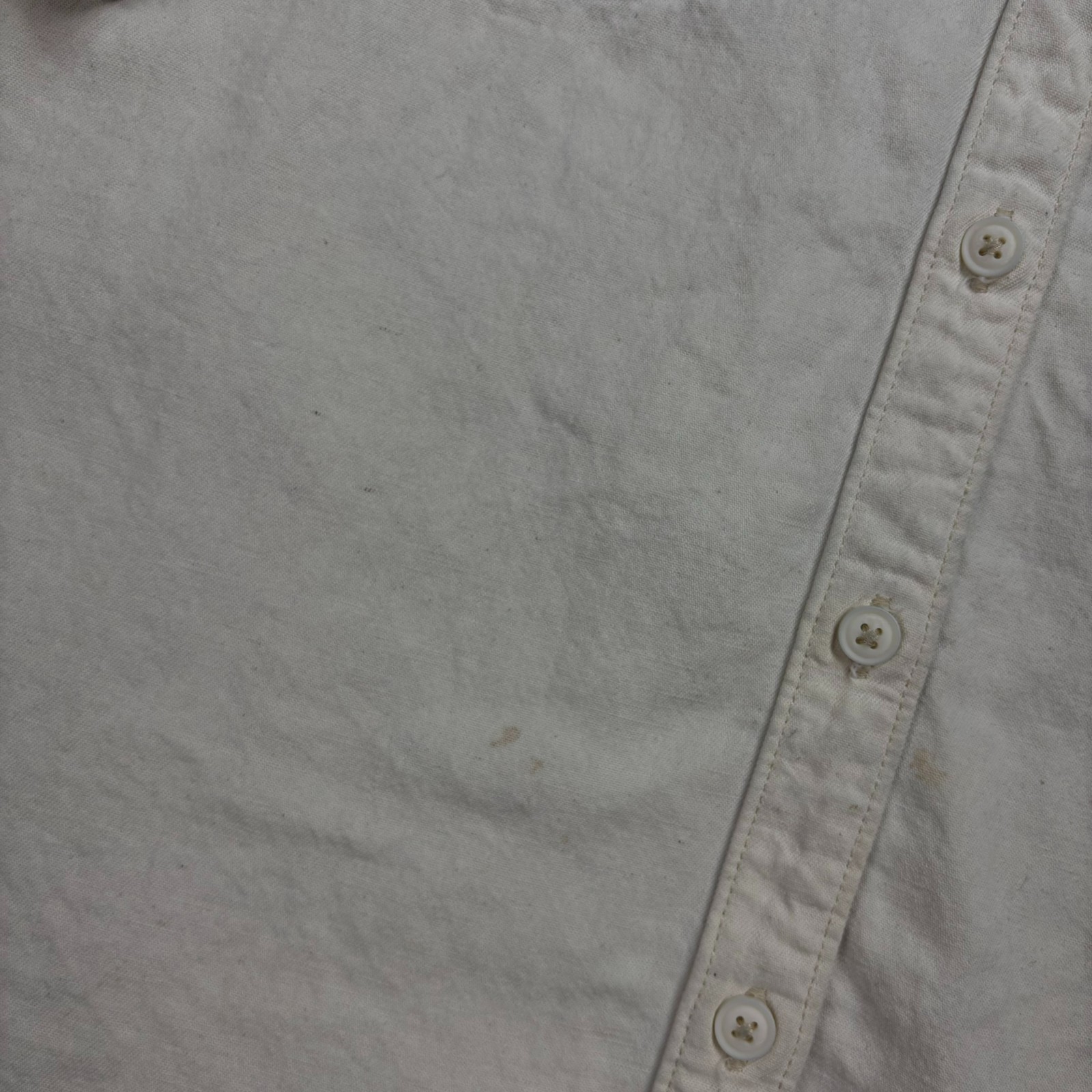 Levis Denim Shirt Womens X Large White Western Rodeo Red Tab Cowboy USA Lady*